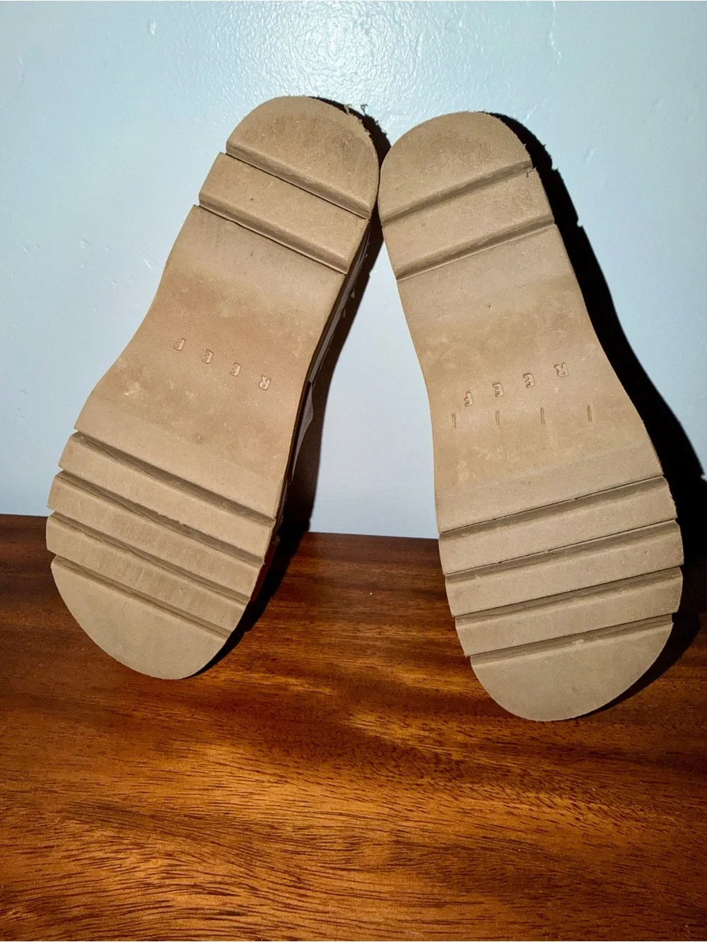 Reef Women's Double-Strap Platform Sandals - Size 8.5